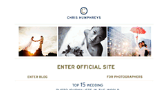Desktop Screenshot of chrishumphreys.com